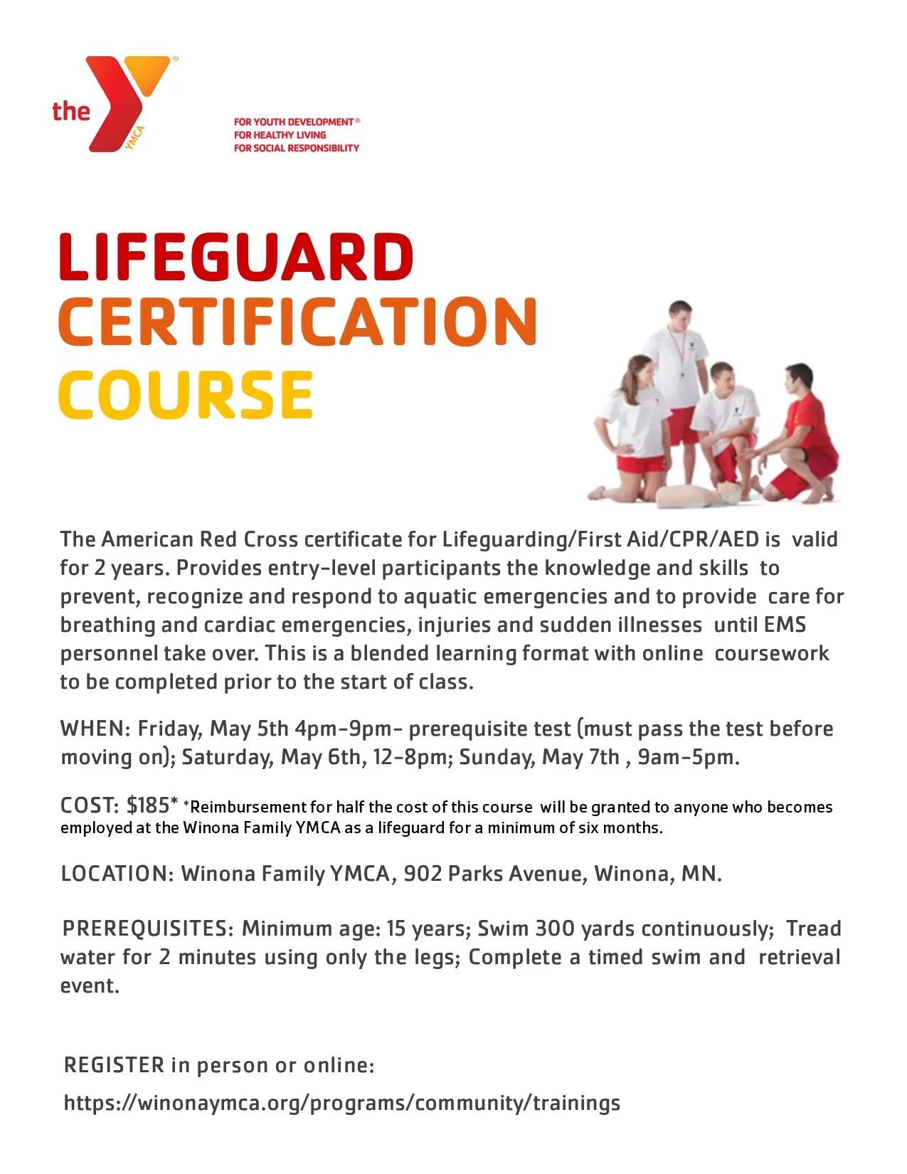 Lifeguard course 