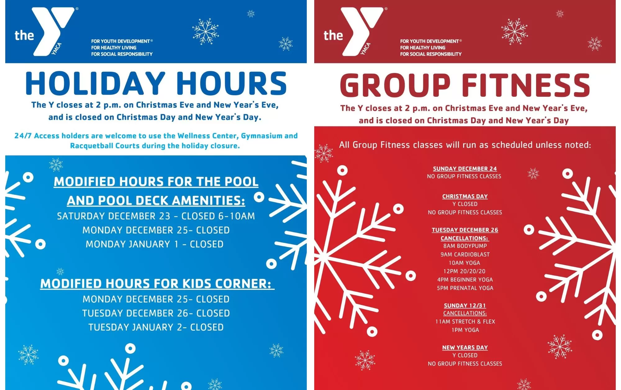 2023 holiday hours 