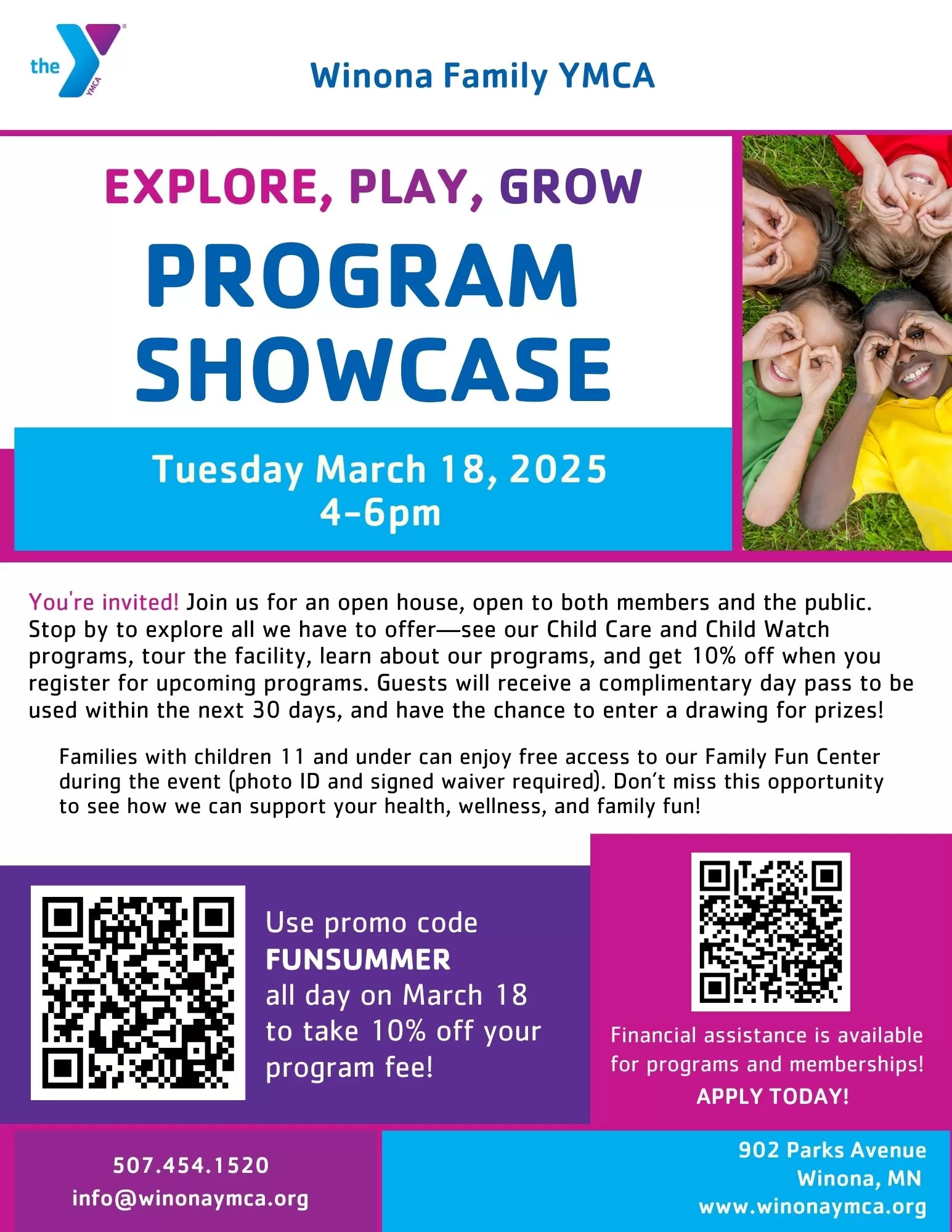 program showcase open house 