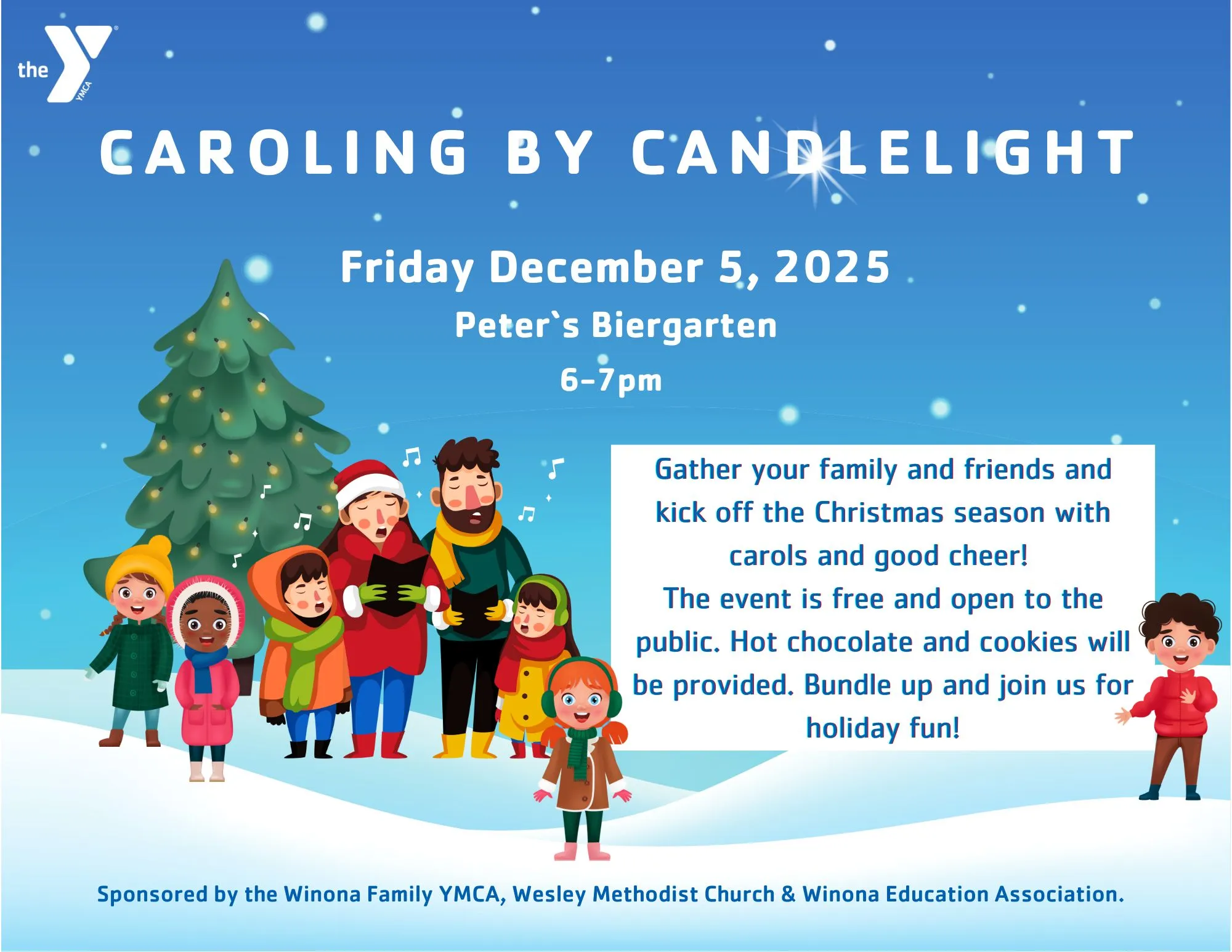 caroling by candlelight